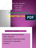 Engineering Division: Marketing Channel