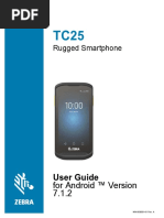 Zebra tc25 User Guide