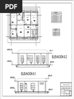 Plano de Vista y Elevacion