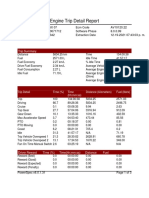 Engine Trip Detail Report