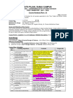 CS F213 Object Oriented Programming I Sem 2021-22 HO