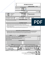 Telecomando: Informe de Servicio