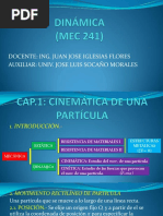 CAP 1 - Movimiento Rectilíneo