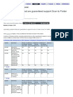 Operating Systems That Are Guaranteed Support Scan To Folder (Scan To SMB)