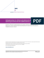 2015 - Methylphenidate For Children and Adolescents With Attention Deficit Hyperactivity Disorder (ADHD) (Review)