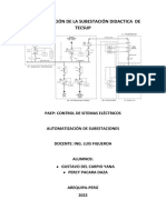 Automatización de La Subestación Didactica de Tecsup