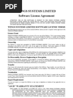 Licence Agreement