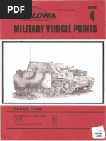 Modell & Allied Publications - Bellona Military Vehicle Prints 04 - Sturmpanzer IV 'Brummbar' (Grizzly Bear)