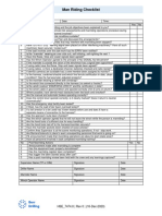 Man Riding Checklist: HSE - 7474.0 - Rev 0 - (16-Dec-2020)