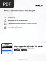 Wuolah Free UD6 La Primera Guerra Mundial