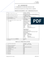 Ad 2. Aerodromes: Fimp A.D 2.2 Aerodrome Geographical and Administrative Data