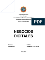 Negocios Digitales-Ensayo