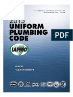 2015 Uniform Plumbing Code