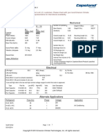 Copeland CR22K6E PFV 875 Submittal Sheet