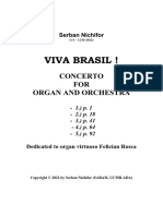 Serban Nichifor: Concerto For Organ and Orchestra "Viva Brasil !"