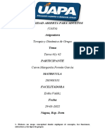 Tarea 1 y 2 - Terapia y Dinamica de Grupo