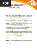 Matemáticas 2: Grupo Los Millennials Ciencias Económicas Usac