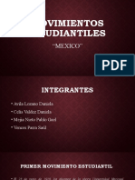 Movimientos Estudiantiles en Mexico