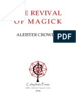 The Revival of Magick - Aleister Crowley