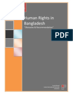 Human Rights in Bangladesh: "Obstacles & Recommendation"