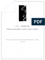 C++ - Module 04: Subtype Polymorphism, Abstract Classes, Interfaces