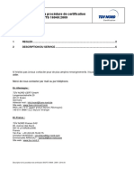 DESCRIPTION Procedure-Certification-Iso-Ts-16949