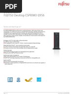 Fujitsu Desktop Esprimo Q956: Data Sheet