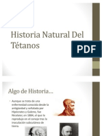 Historia Natural Del Tétanos