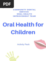 Oral Health For Children: Activity Pack