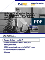 Automating Purchasing Approval Release Strategy Implementation