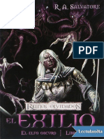 El Elfo Oscuro - El Exilio - R. A. Salvatore