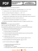 Devoir de Contrôle N°4 - Math - 2ème Sciences (2010-2011) MR BELLASSOUED