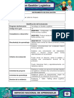 IE Evidencia 7 Taller Talking About Logistics, Workshop V2 F