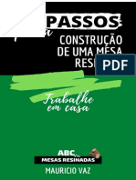 E-Book Grátis - 7 Passos para Construção de Uma Mesa Resinada