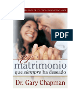 Matrimonio Que Siempre He Desea - Gary Chapman - PDF Versión 1