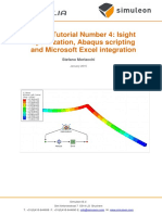 Tutorial I4 IsightAbaqus Script Excel