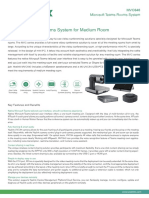 Microsoft Teams Rooms System For Medium Room