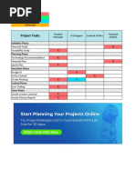 RACI Matrix Template