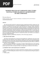 MoDern Process of coMPosite Structures ManufacturinG BaseD On Cad Definition of The coMPosite