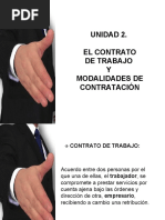 El Contrato de Trabajo y Modalidades