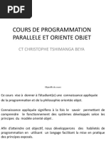 Cours de Programmation Parallele Et Oriente Objet