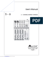 Alto S6-Mezclador - Manual de Usuario.