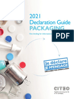 2021 Declaration Guide Packaging: Not Binding For Informational Purposes Only