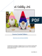 Sweet Oddity Art: Gnome Crochet Pattern