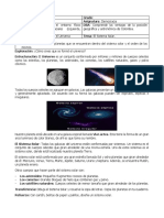 Cuarto El Sistema Solar