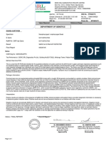 Department of Genetics: Covid-19 RT PCR