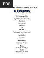 Tarea Unidad I