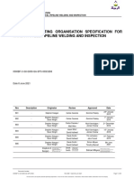 Rumaila Operating Organisation Specification For Carbon Steel Pipeline Welding and Inspection