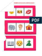 Adivinamos Nombres de Películas A Partir de Emojis