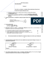 TEST Electrocinetica